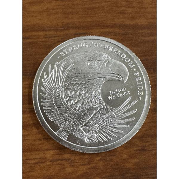 Rare Golden State Mint Silver Eagle 1/4 Fine .999 Oz - Outstanding Condition