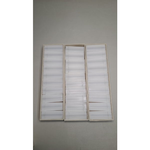 (30) EMPTY Quarter Coin Storage Tubes