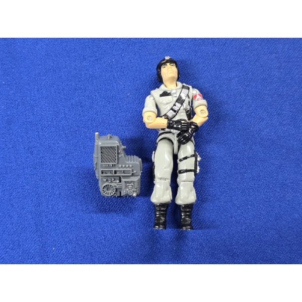 Vintage 1986 G.I. Joe Action Figure - Mainframe w/ Backpack