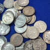 Image 3 : Lot of 50 Assorted Years 90% SILVER U.S. Dimes FV: $5.00