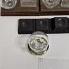 Image 3 : Collection of Vintage-Style Sports Memorabilia Display Cases