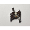 Image 1 : 14K White Gold-Plated Tampa Bay Buccaneers Logo Official GLD NFL Pendent 