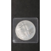 Image 1 : 2002 1 Oz .999 Fine Silver American Eagle In Coin Holder