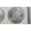 Image 4 : NGC 2021 MS 70 1 Troy Ounce .999 Fine Silver U.S American Eagle 2-Coin Set - Type 1 & Type 2