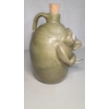 Image 4 : Vintage Jerry Brown Southern American Folk Art Face Glazed Stoneware Jug