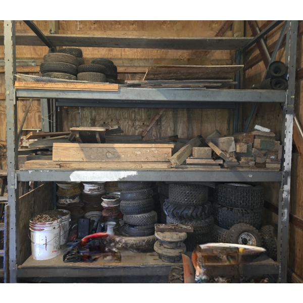Large Metal Rack - Disassembly Buyer's Responsibility - Contents Not Included