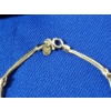 Image 5 : Gold-Plated Sterling Silver Jewlery: Necklace Heart Ruby Design & 2 Bracelets TW: 20g