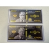 Image 1 : 2 - Donald Trump $10,000 Bills - Limited Production - Diamond Donor Gift - Mint Condition