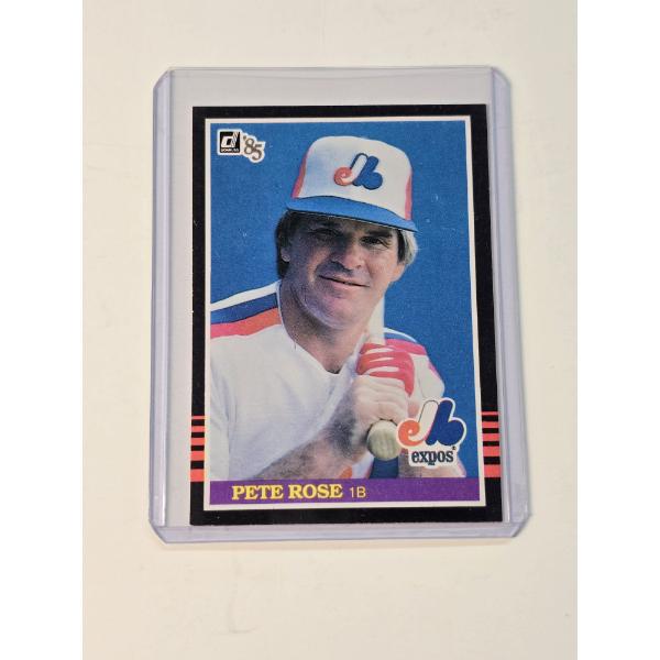 1985 Donruss PETE ROSE Baseball Card #254 - Mint Condition