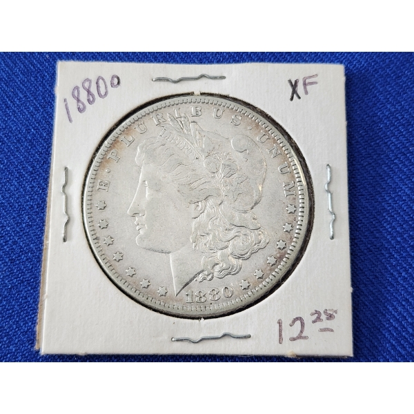 1880-O XF 90% Silver Morgan Dollar