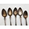 Image 2 : x5 Vintage Sterling Silver Spoons Total Weight: 78.3g