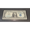 Image 1 : U.S. RARE CURRENCY - MINTING INK BLEED ERROR - 1957 UNCIRCULATED $1 SILVER CERTIFICATE - SEE PICS