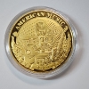 Image 4 : Frank Sinatra & John F. Kennedy Commemorative 24K Gold Plated Coin 