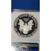 Image 4 : 2013-W NGC PF70 Ultra Cameo 1 oz Silver American Eagle Signed By U.S Mint Engraver John M. Mercanti 