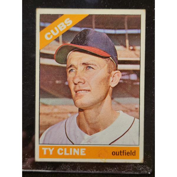 Ty Cline 1966 Topps #306 Baseball Trading Card 