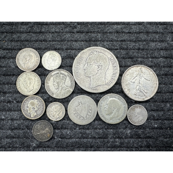 Silver Foreign Coins  - Total ASW 1.6977oz