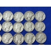 Image 3 : Lot of 20 Assorted Year Silver Mercury Dimes FV: $ 2.00