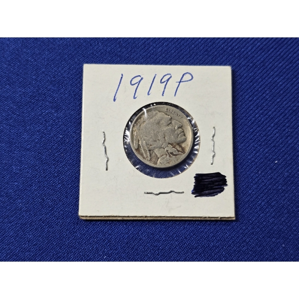1919 Indian Head Buffalo Nickel