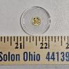 Image 4 : GOLD!!! Egyptian Eye Of Ra And Ankh 1/500 Ounce 99.99% Pure Gold Round AGW: 0.0020 toz.
