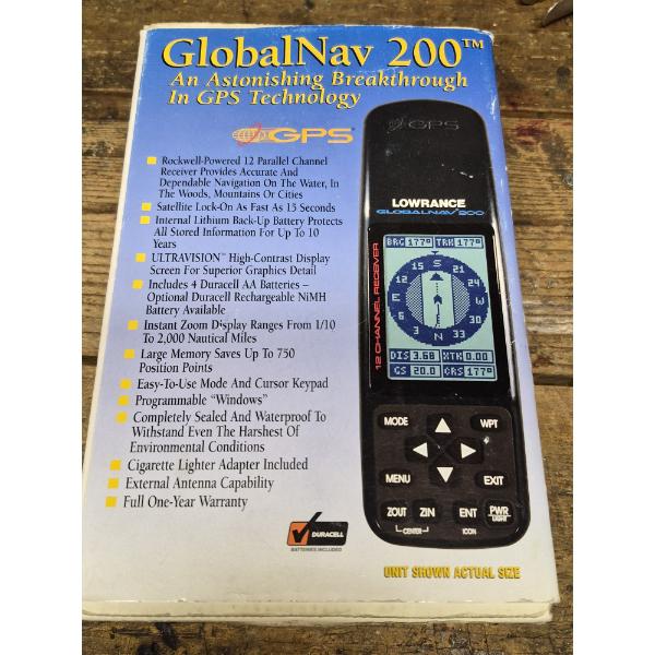 PICKUP IN CANTON -  GLOBAL NAVIGATION GPS SYSTEM - "GLOBAL NAV 200" - SEE PICS