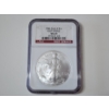 Image 1 : NGC MS69 2006 American Silver Eagle First Strikes 1 oz .999 Fine Silver 