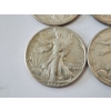 Image 5 : Four Assorted Years 90% Silver Walking Liberty Half Dollars - FV: $2.00