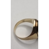 Image 6 : Vintage Men's 10K Yellow Gold Hermes Hardstone Cameo Ring - Size 11 - Weight: 9.1g