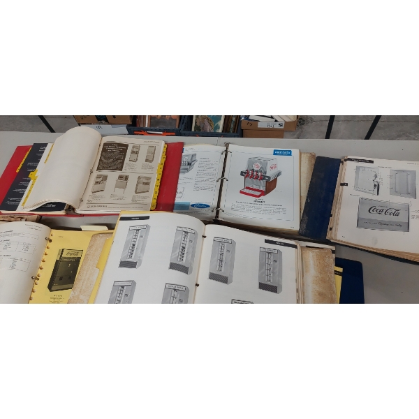 Large Group Of Coca Cola  Vending Machine Repair & Parts Manuals As Pictured  3 of 4