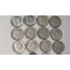 Image 2 : Assorted Years/Mint Marks United States 90% Silver Roosevelt Dimes - Face Value: $2.00