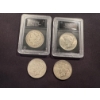 Image 1 : 4 - United States of America Silver Dollars - You Get All 4 For One Bid - Excellent Condition