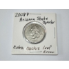 Image 1 : 2008 Arizona State Quarter - ERROR - Extra Cactus Leaf 