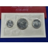 Image 3 : United States Bicentennial Silver Uncirculated Set 1776-1976 - 3 Coin Set