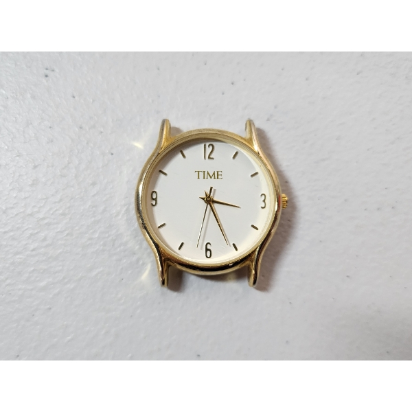 Time Gold-Tone Wristwatch (No Band)