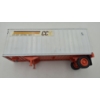 Image 2 : TOY COLLECTIBLE TRACTOR TRAILERS - 4 Pcs - YELLOW FREIGHT BY WINROSS - TANDEM HITCH INCLUDED