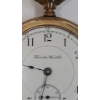 Image 2 : Gold Filled Hamilton Watch Co Size 18s 17j Open Face Pocket Watch - Working Condition Weight: 115.3g