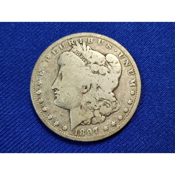 1897-O Morgan Silver Dollar - 90% Silver U.S. Dollar