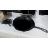 Image 1 : 2 Pc Cast Iron Vintage Skillets AS Shown - # 8 & Small Ash Tray As Is Condition