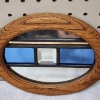 Image 3 : Nice Hand Made Artist Mirror Signed R. Parker ~ About 9 Inches Wide 