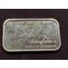 Image 2 : Rare Silver Towne Horse & Buggy .999 One Troy Ounce Fine Silver Bar - Mint Condition