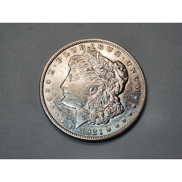 1921 Morgan Silver Dollar - 90% Silver - Excellent Condition