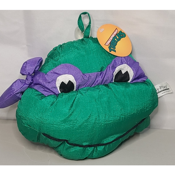 1994 Play By Play Toys "Teenage Mutant Ninja Turtles" Donatello Plush Head With Tags