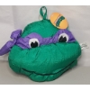 Image 1 : 1994 Play By Play Toys "Teenage Mutant Ninja Turtles" Donatello Plush Head With Tags
