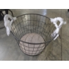 Image 5 : Brand New Stylish Better Homes & Gardens 16.54''x 14.57'' Dark Zinc Finish Decorative Wire Basket Wi