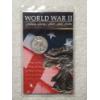 Image 1 : World War II Walking Liberty Silver Half Dollar 1943 in Display! Great Coin - 90% Silver! 