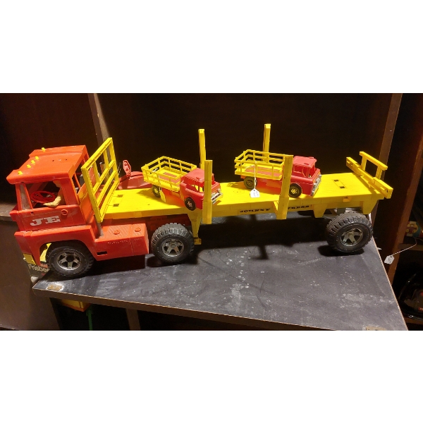 32 Inch Toy Log Hauler Plastic As Shown - See Pics