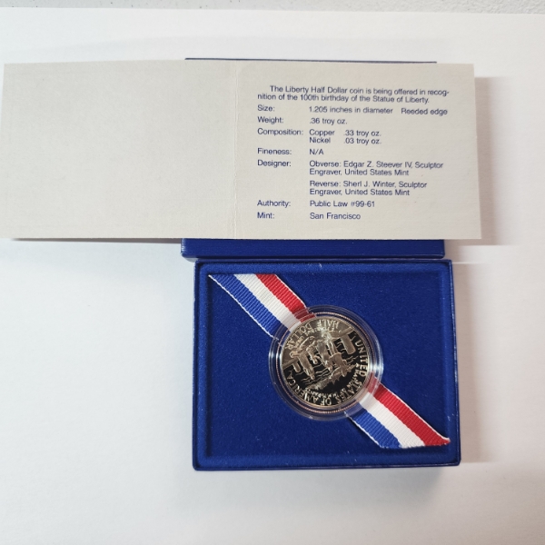 United States Liberty Half Dollar Commemorative Coin 