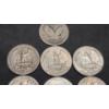 Image 7 : Assorted Years/Mint Marks 90% Silver Standing Liberty & Washington Head Quarters - Face Value: $2.50