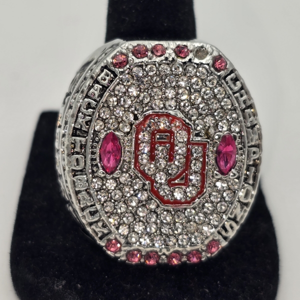 2016 Oklahoma Sooners Stoops Sugar Bowl Ring- Replica - Size 11