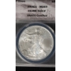 Image 2 : ANACS 2005 MS69 1 oz 999 Fine Silver American Eagle