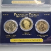 Image 3 : Two U.S. Presidential Dollar Coin Sets FDOI: Madison & Pierce - Face Value: $6.00